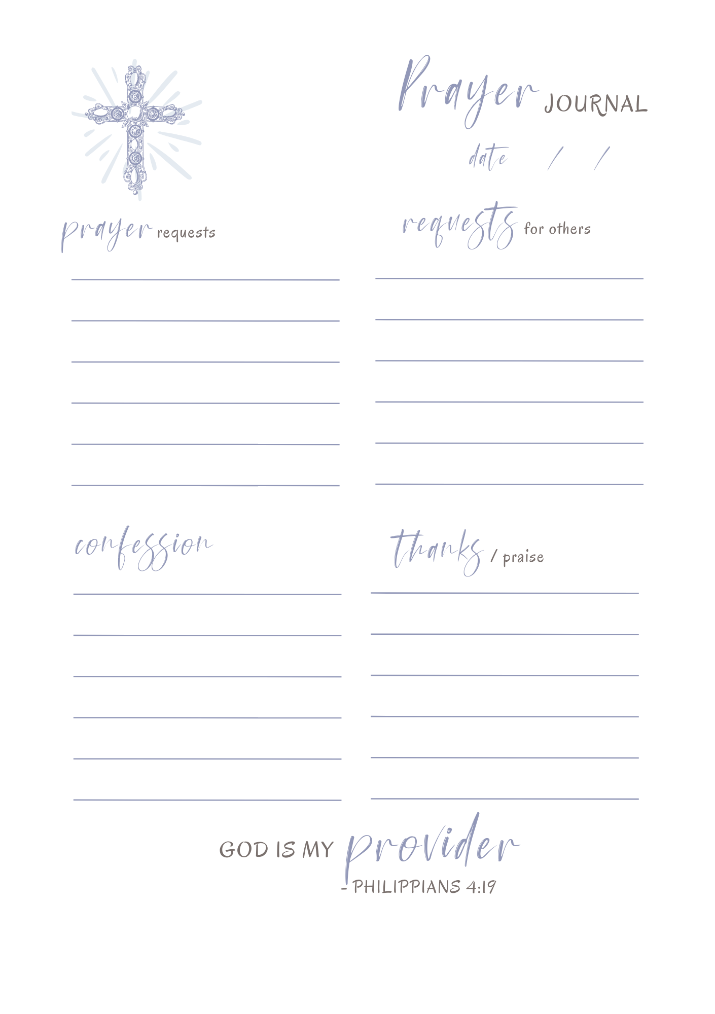 22-Page Refill Inserts for Sapphire Women’s Bible Study Journal – Elevate Your Faith Journey