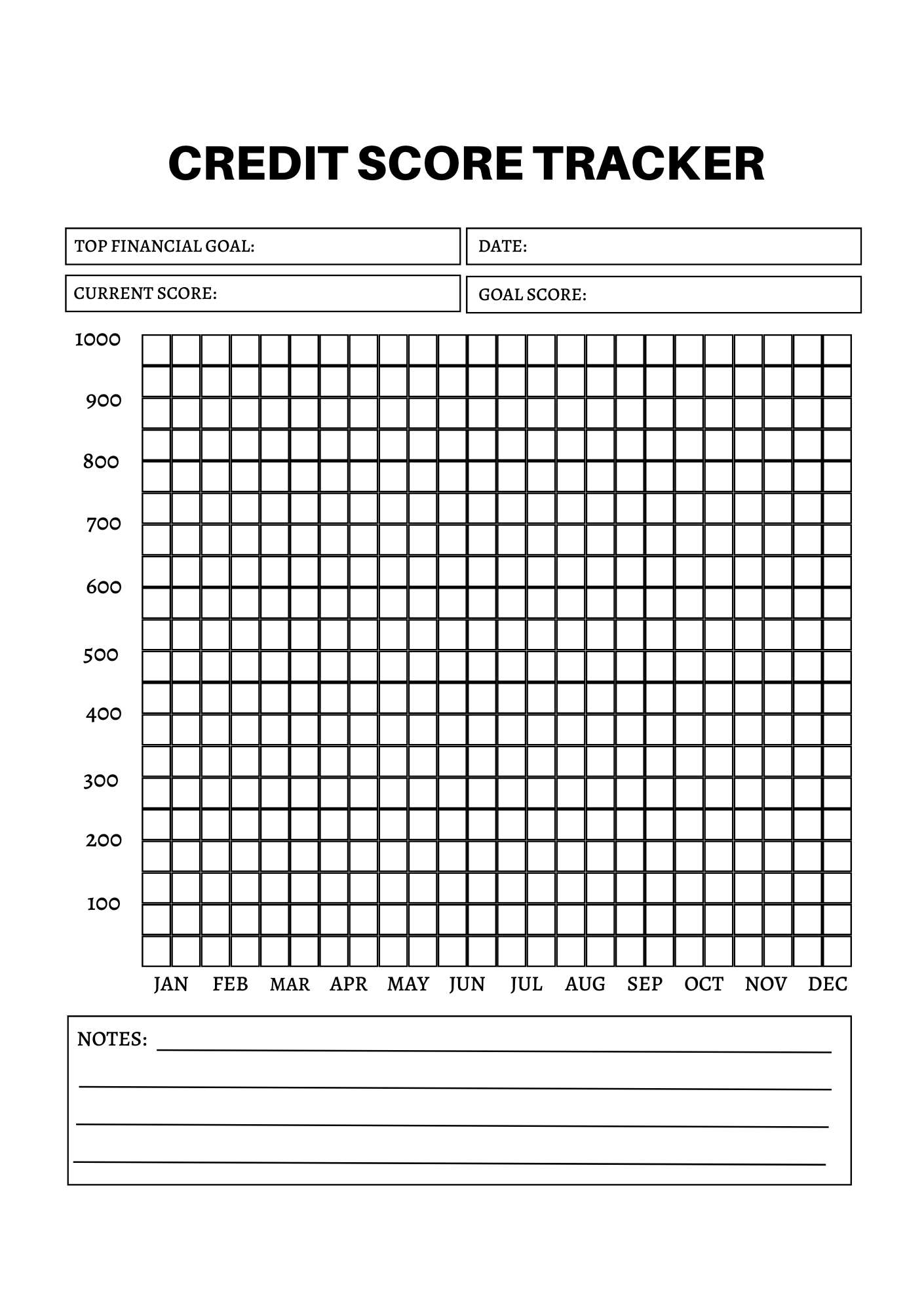 Budget Planner Journal Inserts – 56 Pages: Take Control of Your Finances