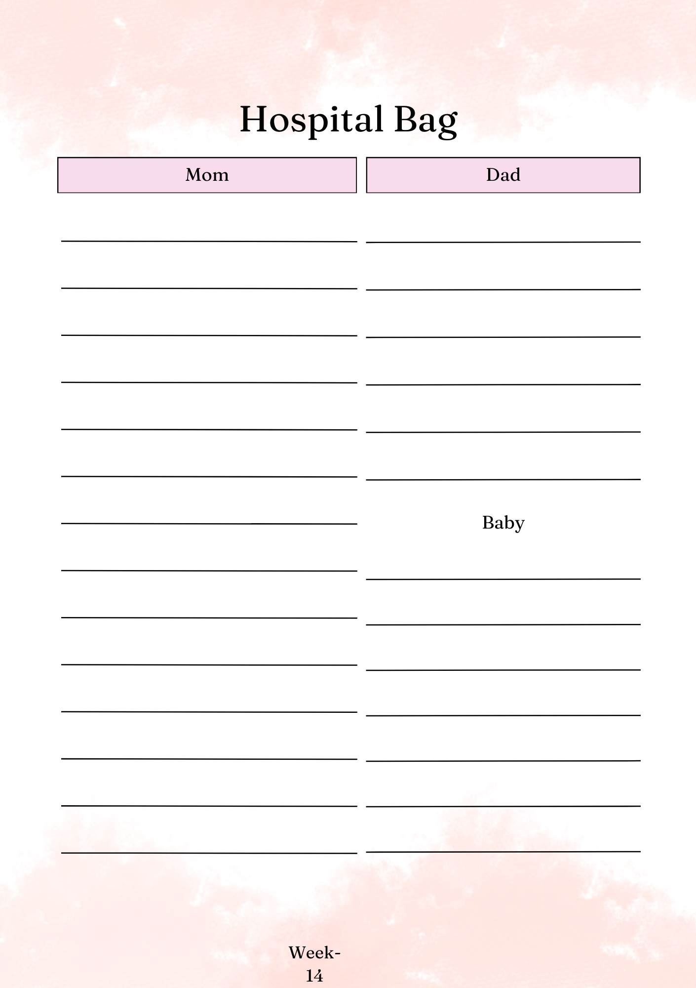 Pregnancy Journal Inserts – 59 Pages: Capture Every Moment of Your Journey to Motherhood