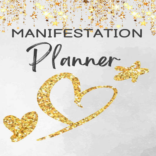 Manifestation Planner Journal Inserts – 62 Pages: Manifest Your Dreams into Reality