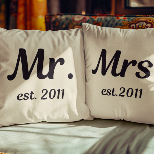 Couples Pillow Set 16x16