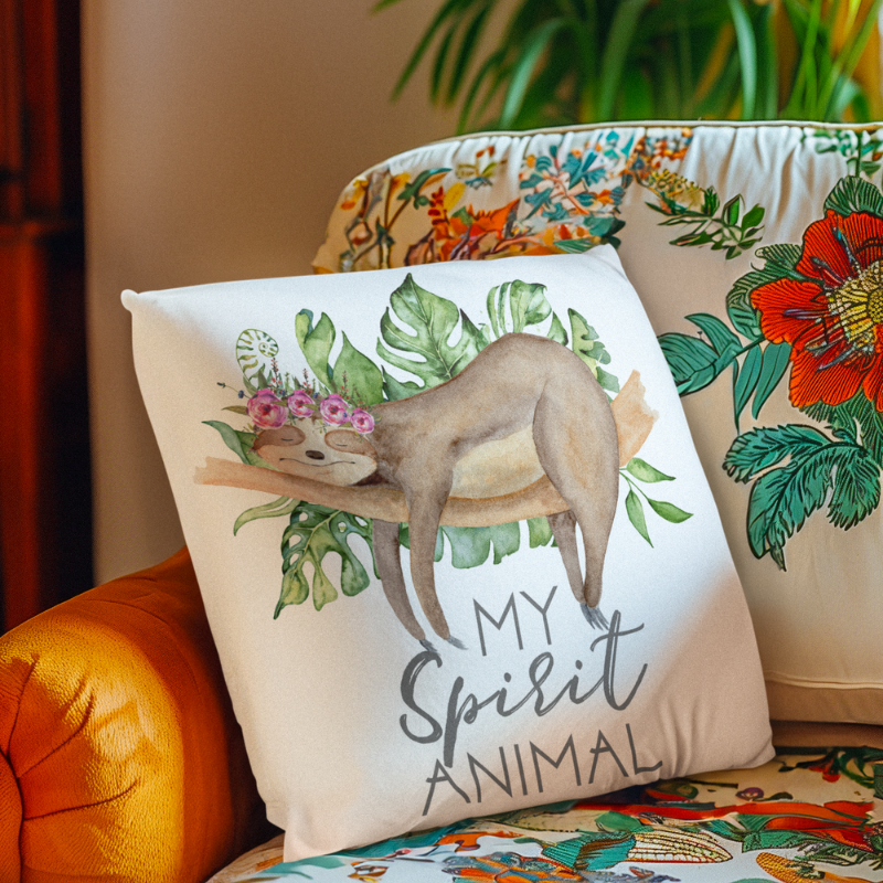 My Spirit Animal 16"x16" Pillow